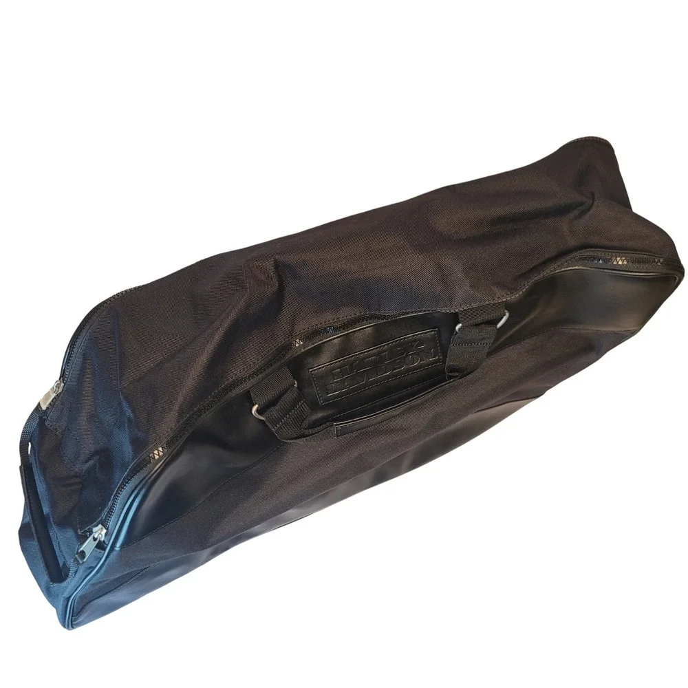 Harley Davidson‎ Black Motorcycle Travel Bag Luggage Duffle Carry On